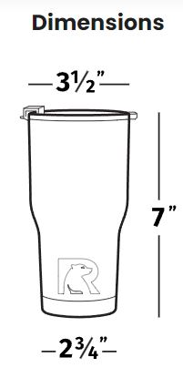 Island Bum RTIC 20oz Tumbler