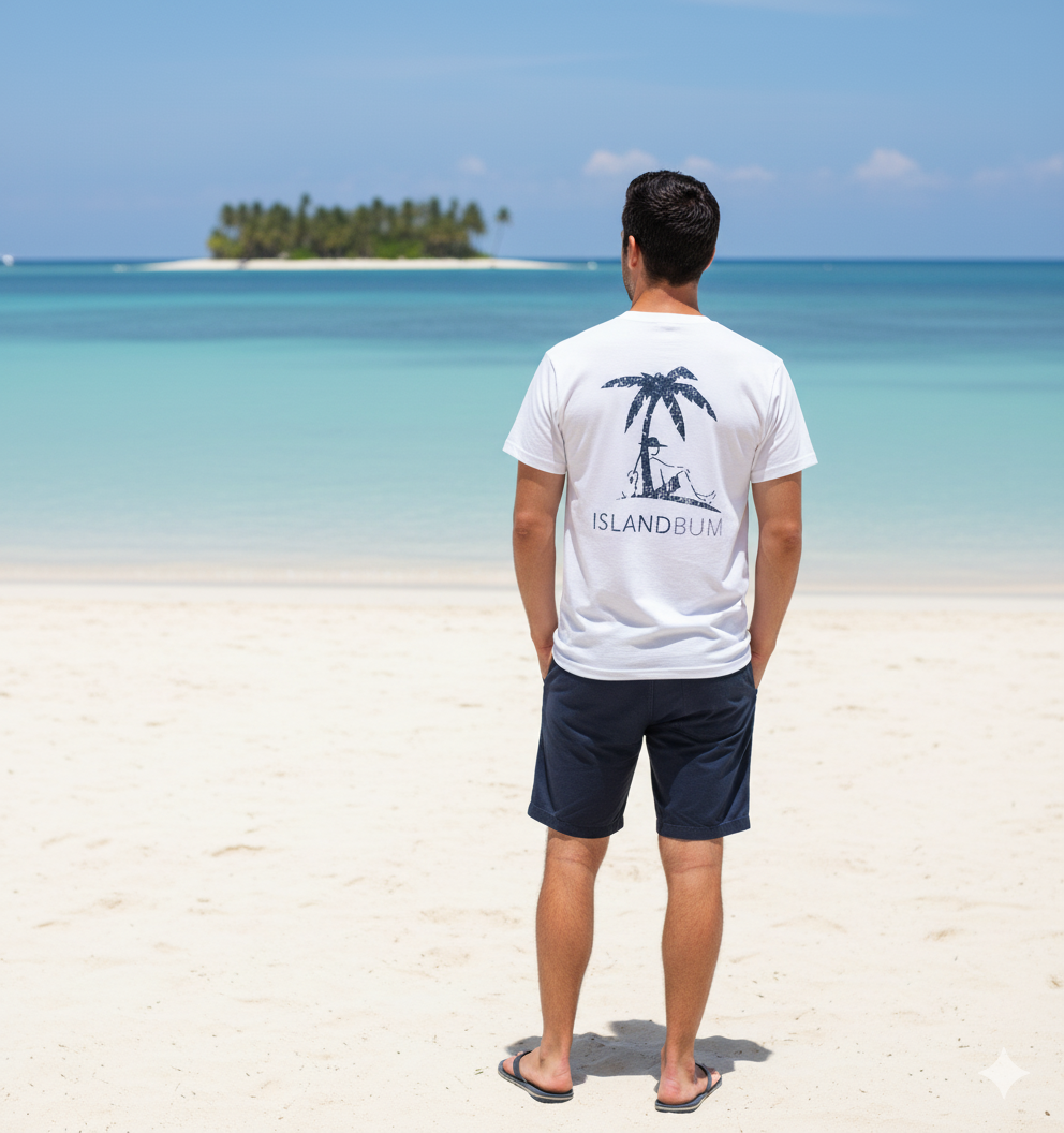 Men IB Signature T-shirt - White