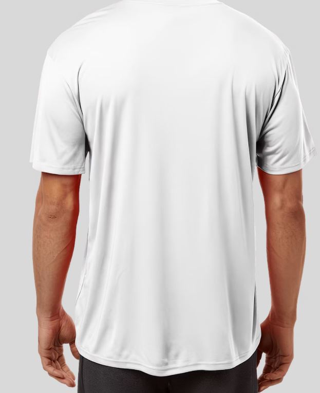 UPF 50 Performance Short Sleeve - White