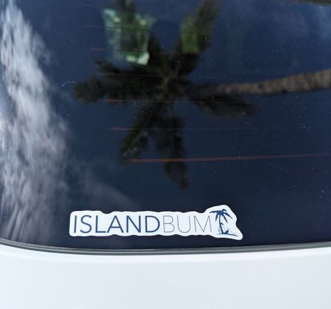 Island Bum Vinyl Decal