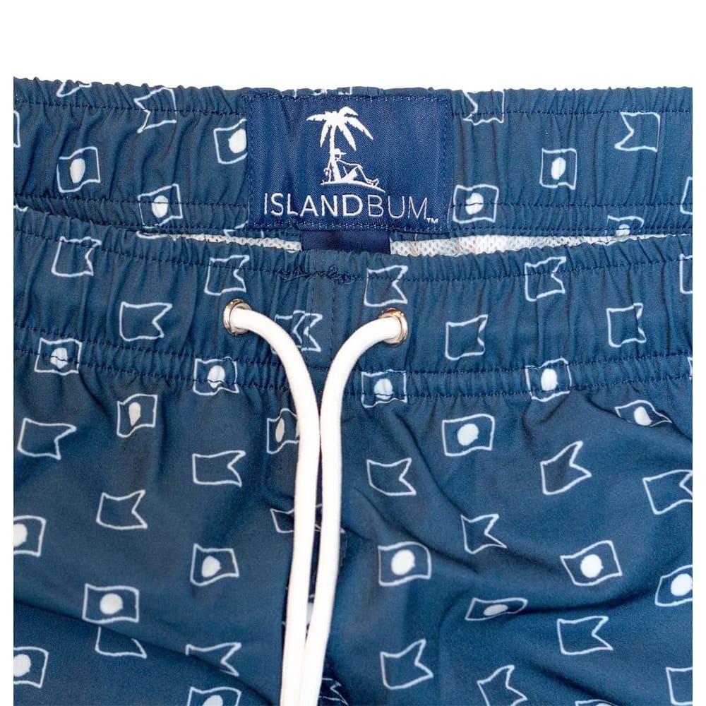 Island Bum swim trunks recycled plastic bottle polyester 