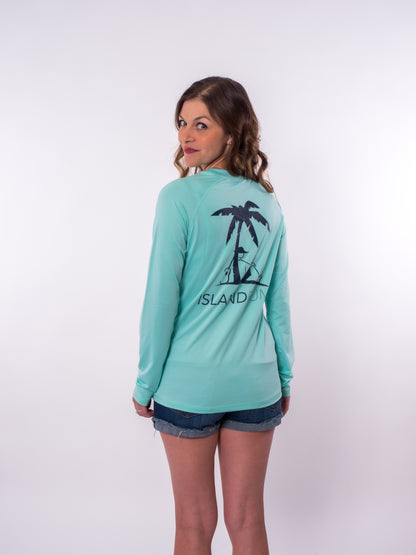 Women - UPF 50 Performance Signature L/S Shirt - Seafoam