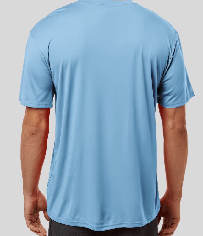 UPF 50 Performance Short Sleeve - Light Blue