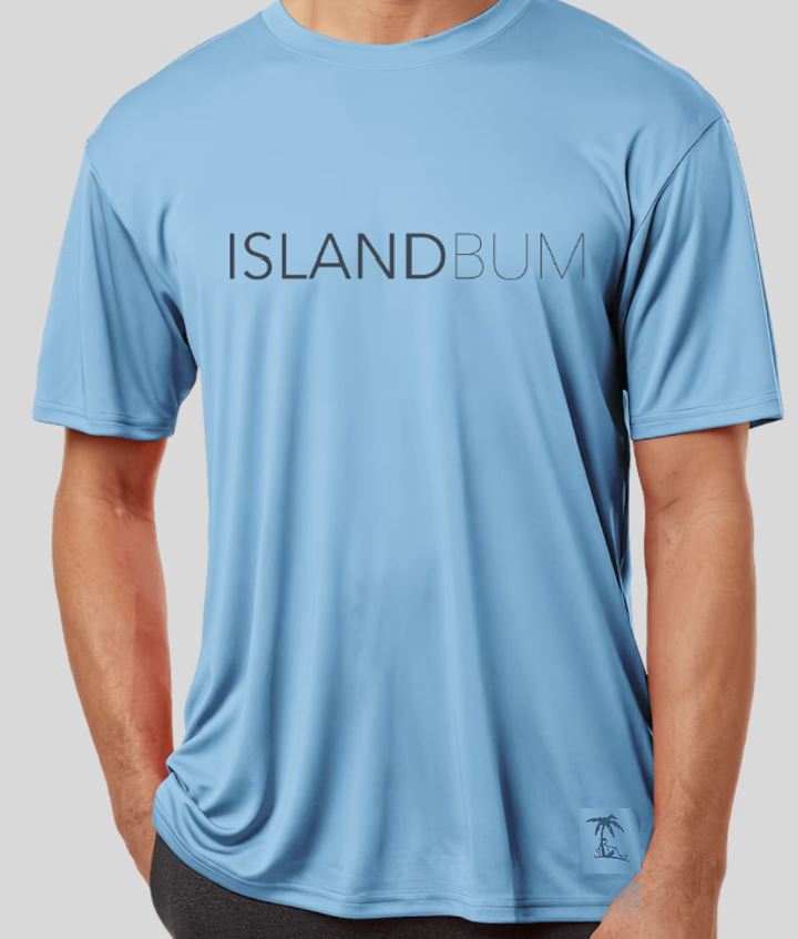 UPF 50 Performance Short Sleeve - Light Blue