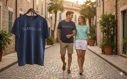 Men IB Signature T-shirt - Classic Blue