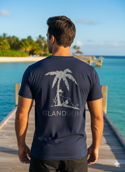 Men IB Signature T-shirt - Classic Blue
