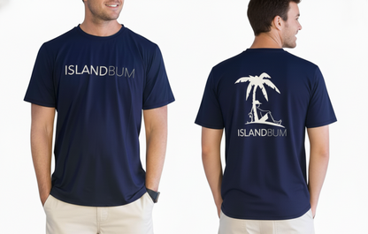 UPF 50 Performance Signature Short Sleeve Shirt - Navy Blue