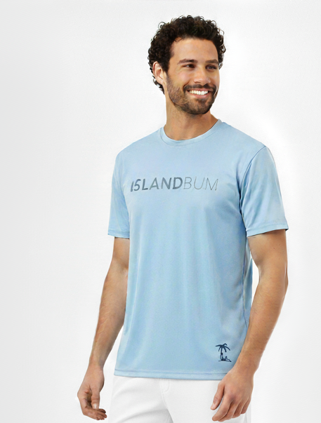 UPF 50 Performance Short Sleeve - Light Blue