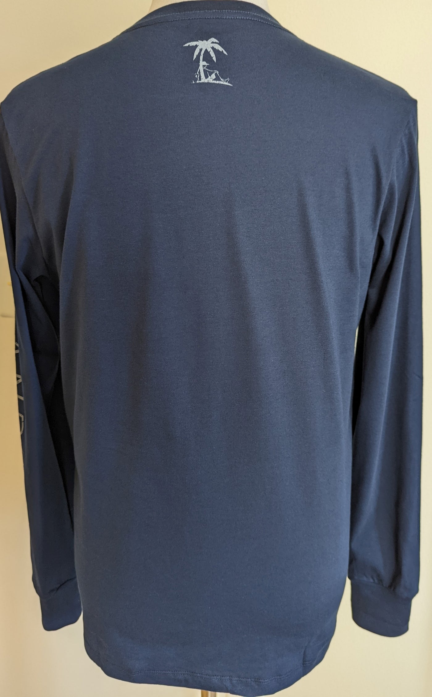Signature Long Sleeve Island Bum T-shirt - Classic Blue