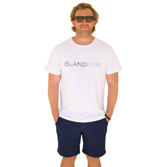 Island Bum Signature T-shirt White Men