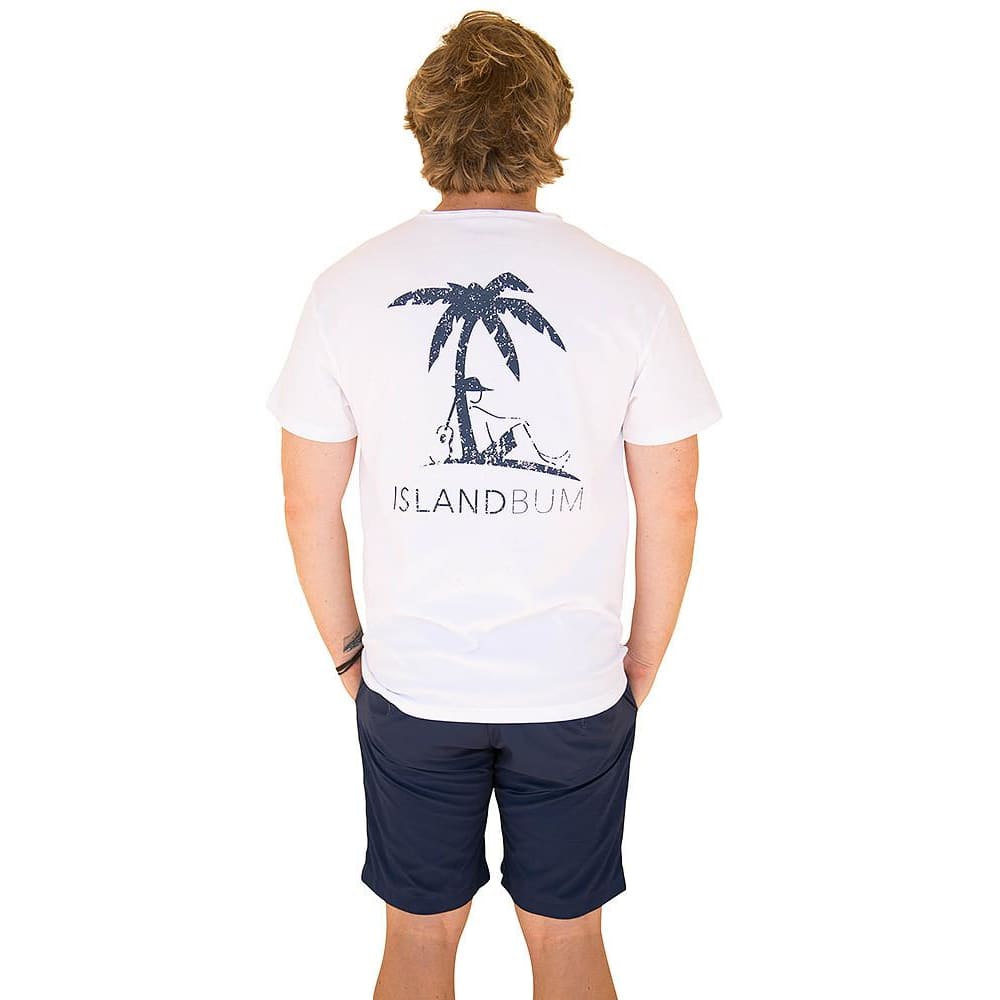 Island Bum Signature T-shirt White Men