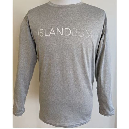 NEW - UPF 50 Performance Signature L/S Shirt - Heather Grey 
