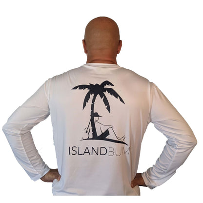 UPF 50 Performance Pocket L/S Shirt - White - Apparel