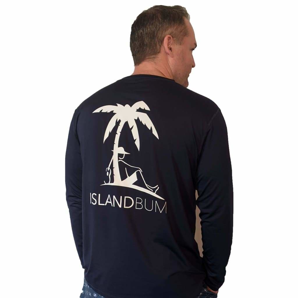 UPF 50 Performance Signature L/S Shirt - Navy Blue - Apparel
